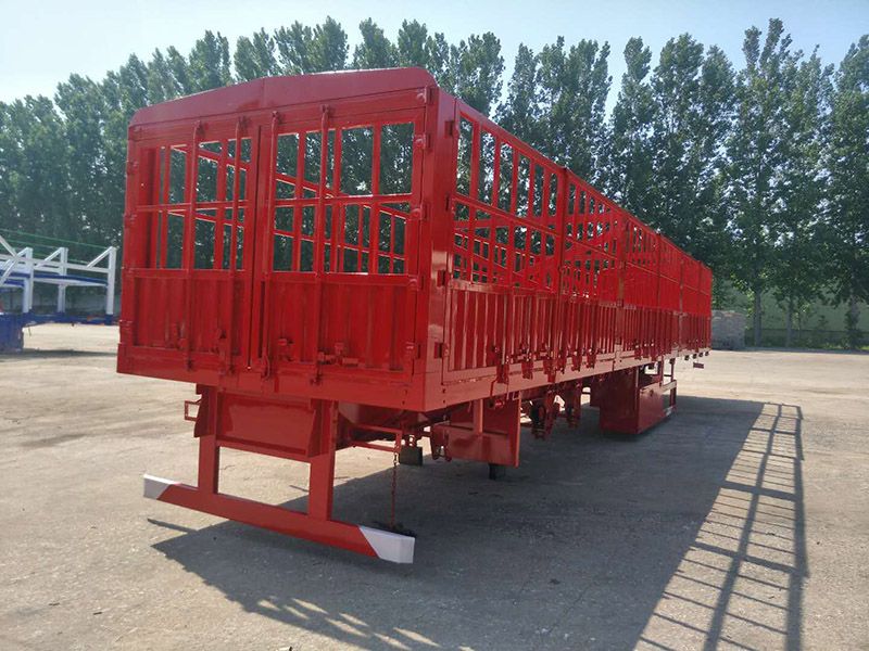 倉欄半掛車