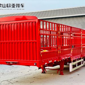 倉柵式運(yùn)輸半掛車