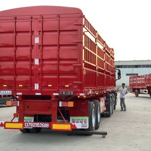 倉柵式運(yùn)輸半掛車