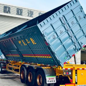 骨架側(cè)翻自卸車