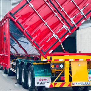 骨架側(cè)翻自卸車