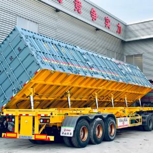 骨架側(cè)翻自卸車